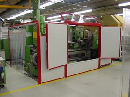 Arbeitsschutz Kabinen / Wände / Boxen