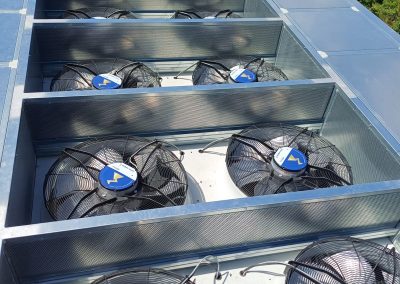 gezielte Ablenkung der Lärmausbreitung nach oben