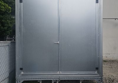 Lärmschutz mit Zugang